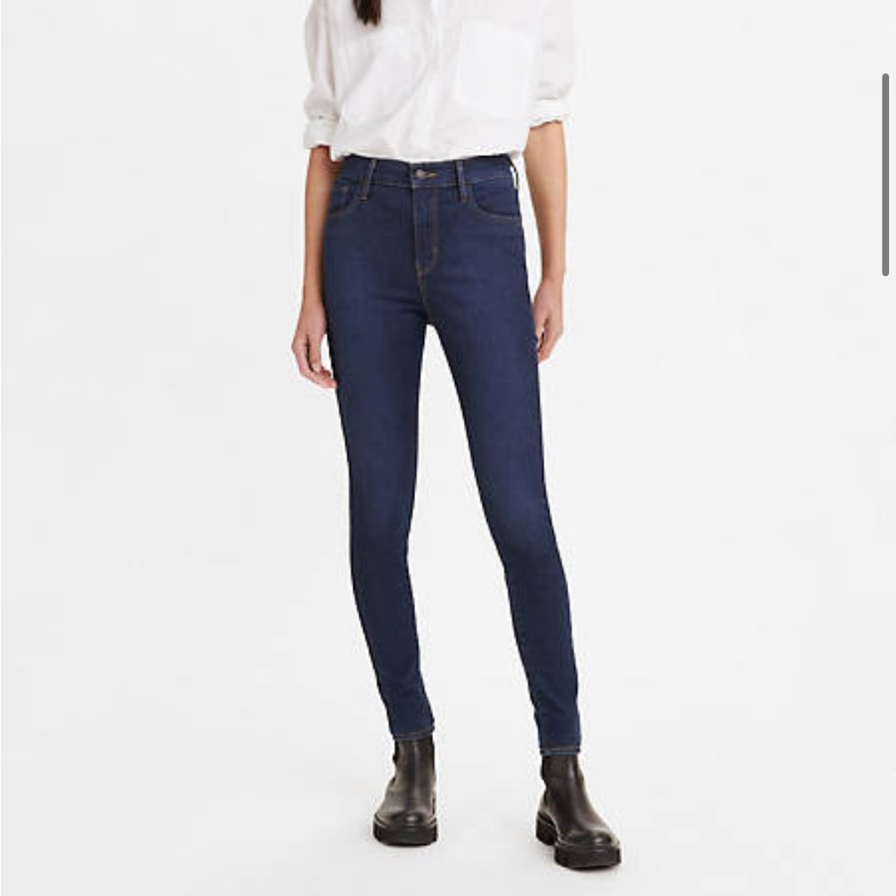 Levi’s 720 Super Skinny Denim Jeans Pants Bottoms Women Size 26